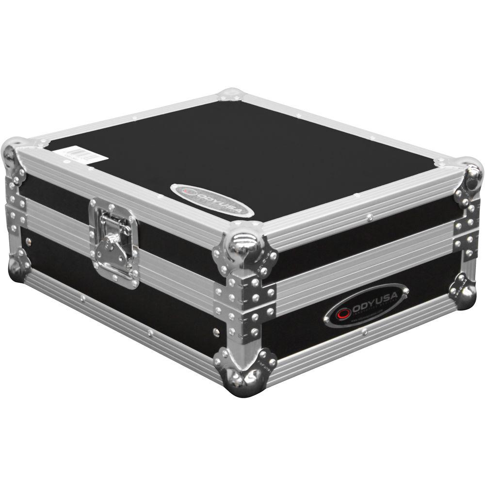 Odyssey Innovative Designs FZGS12MX1 Flight Zone Series Low Profile Glide Style Case for a 12" DJ Mixer