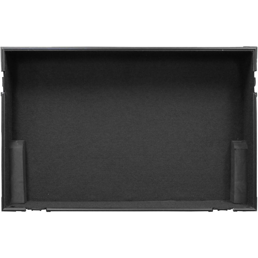 Odyssey Innovative Designs Numark NS7 NS7II NS7III DJ Controller Black Label Glide Style Case with Lower 19" 1U Rack Space