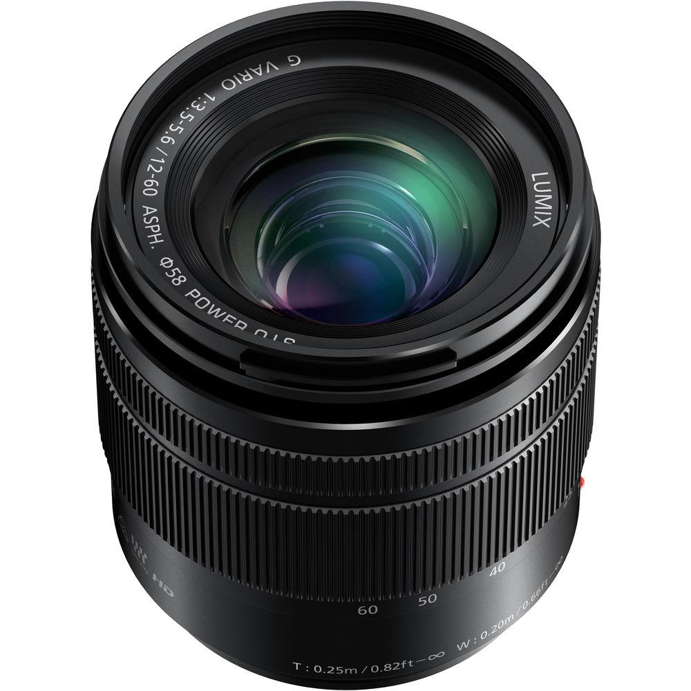 Panasonic Lumix G Vario 12-60mm f 3.5-5.6 ASPH. POWER O.I.S. Lens