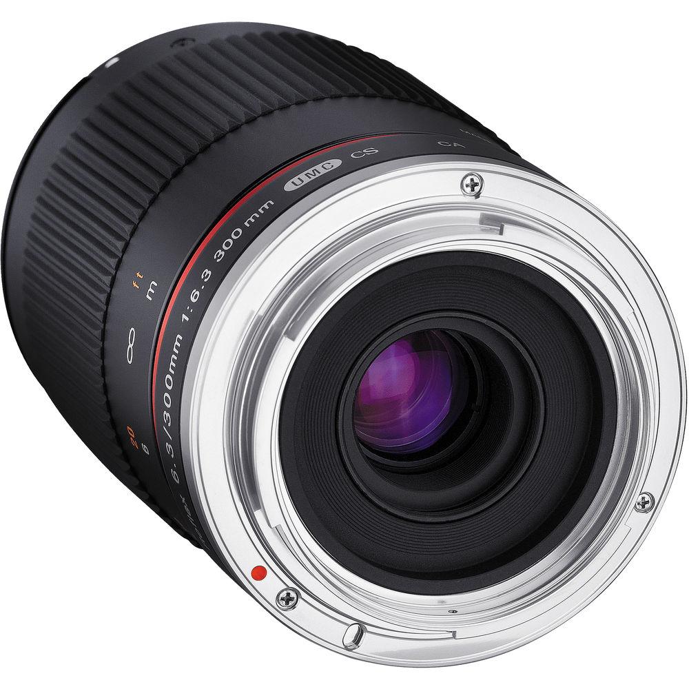 Samyang Reflex 300mm f 6.3 UMC CS Lens for Canon EF