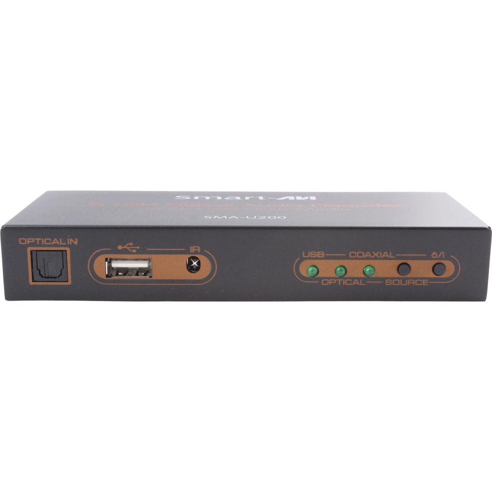 Smart-AVI 5.1-Channel Digital-to-Analog Audio Converter with USB Video