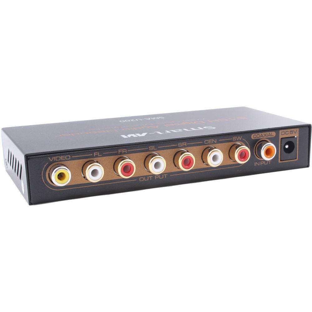 Smart-AVI 5.1-Channel Digital-to-Analog Audio Converter with USB Video