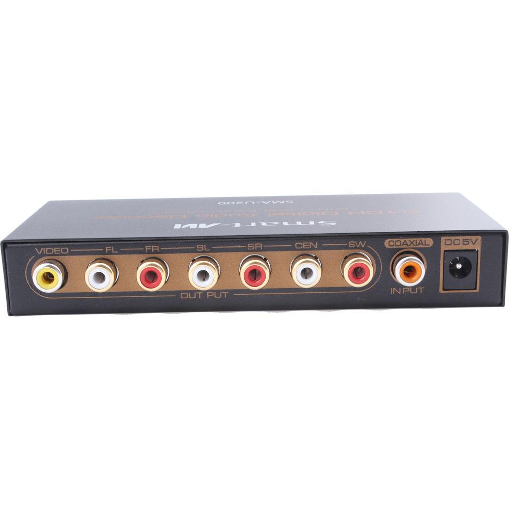 Smart-AVI 5.1-Channel Digital-to-Analog Audio Converter with USB Video