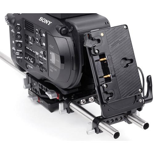 Wooden Camera Gold Mount Battery Plate for Sony PXW-FS5 FS7 FS7mkII, Panasonic EVA-1