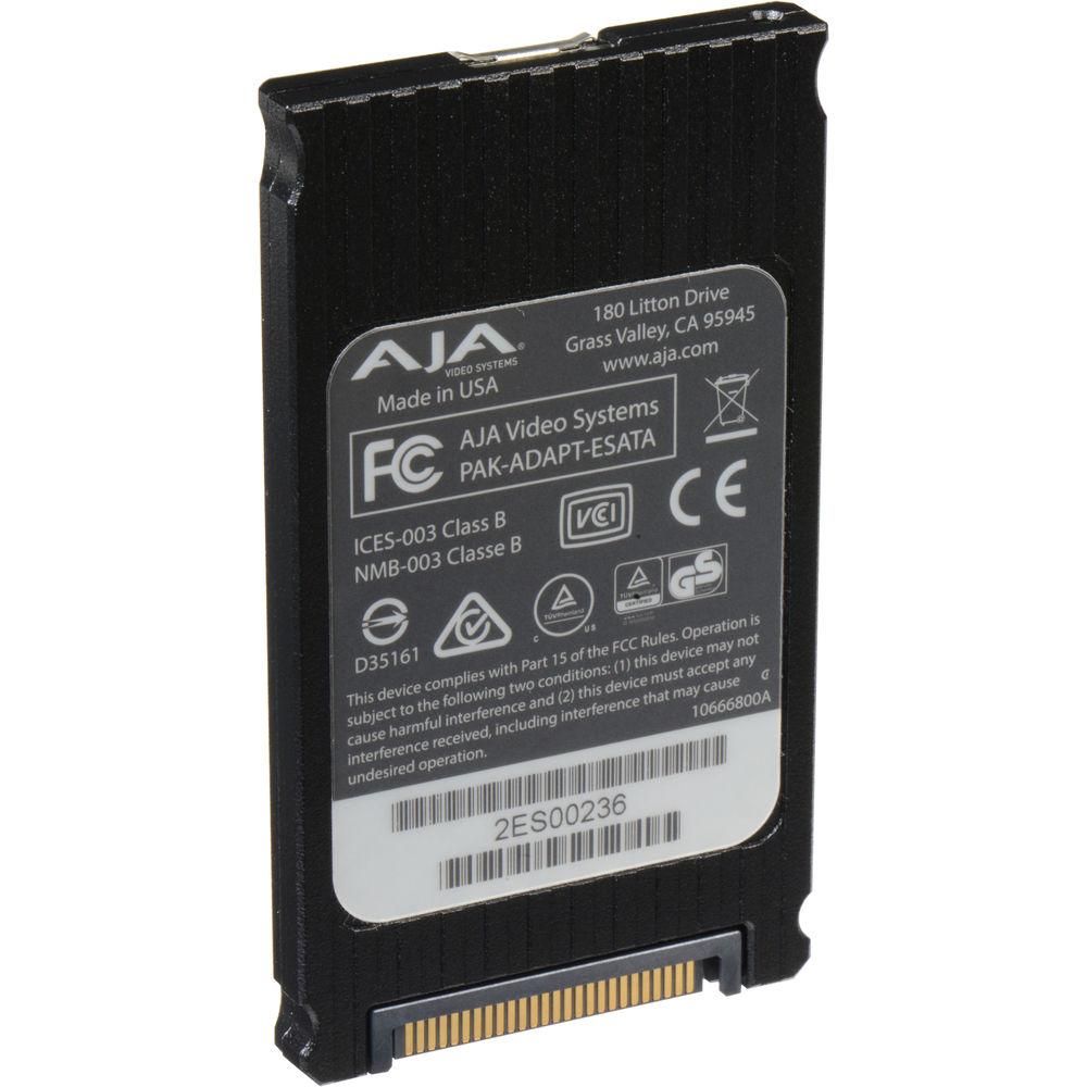 AJA Pak-Adapt-eSATA Adapter