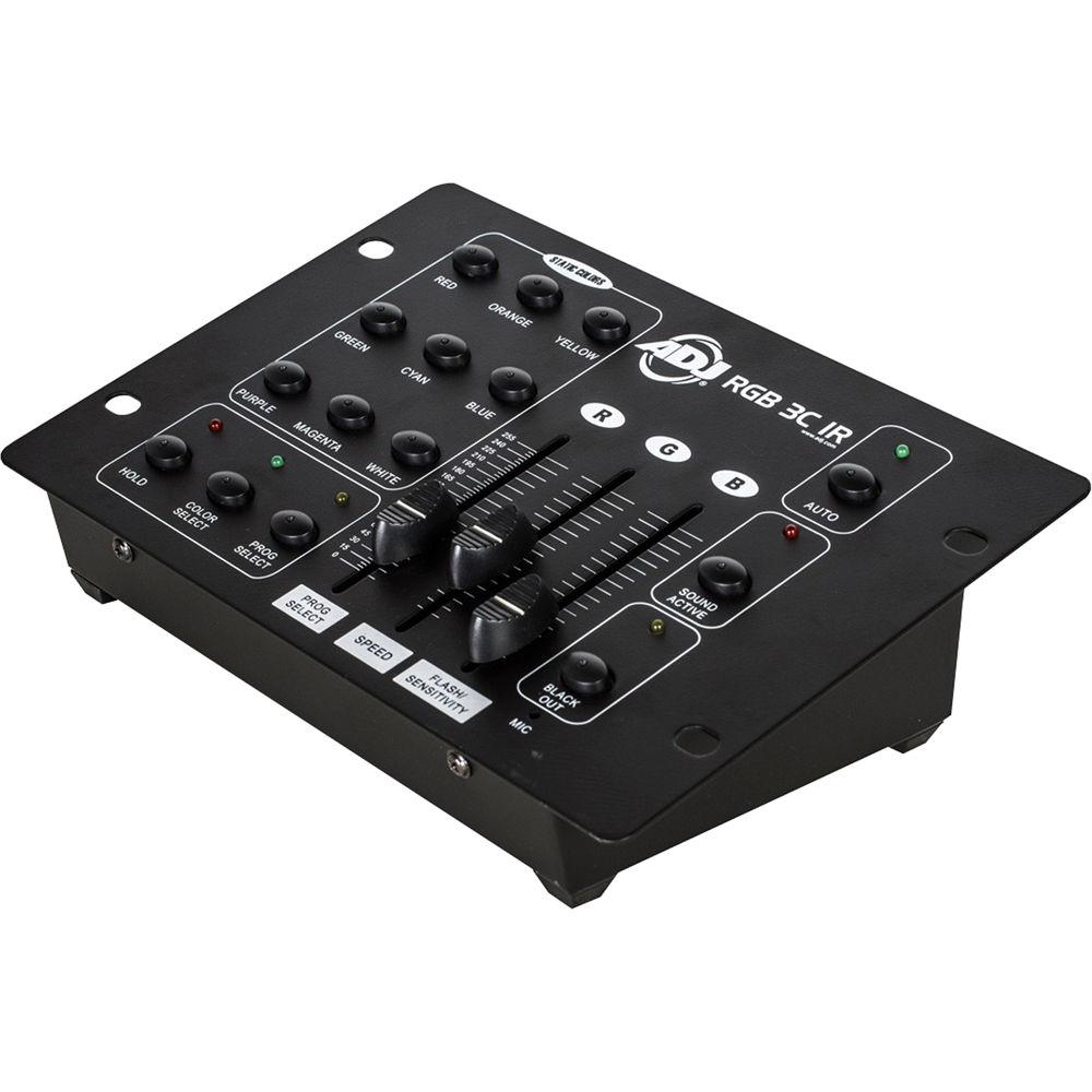 American DJ RGB 3C IR 3-Channel DMX Controller for RGB LED Fixtures