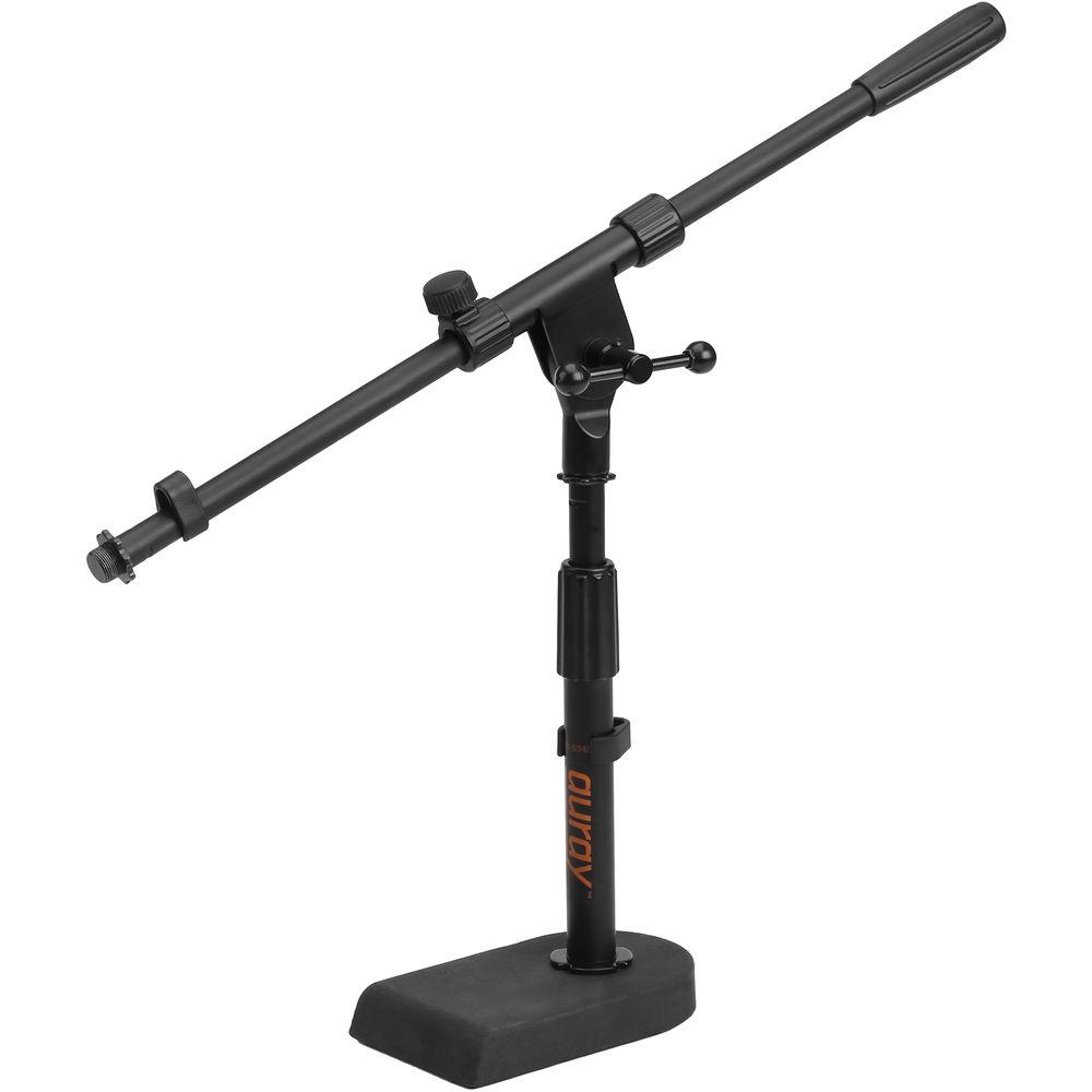 Auray MS-5340 Podcasting Microphone Stand with Boom for Podcasting