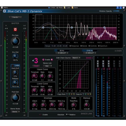 Blue Cat Audio MB-5 Dynamix Multiband Dynamic Processing Plug-In
