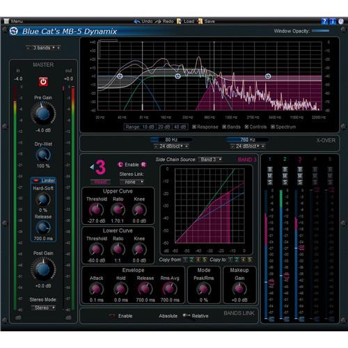 Blue Cat Audio MB-5 Dynamix Multiband Dynamic Processing Plug-In
