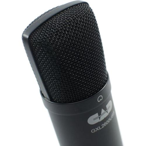CAD GLX2600USB Large-Diaphragm Studio Condenser USB Microphone