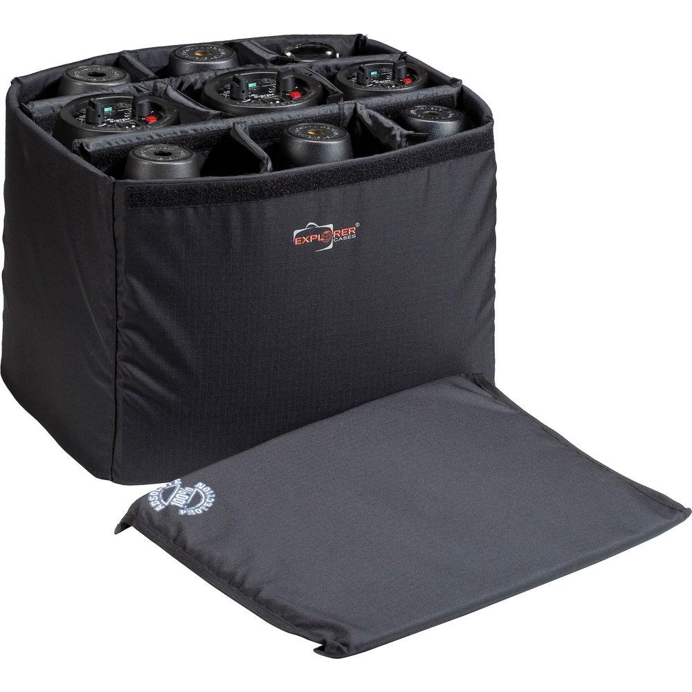 Explorer Cases DIV-Q Padded Container with Adjustable Dividers