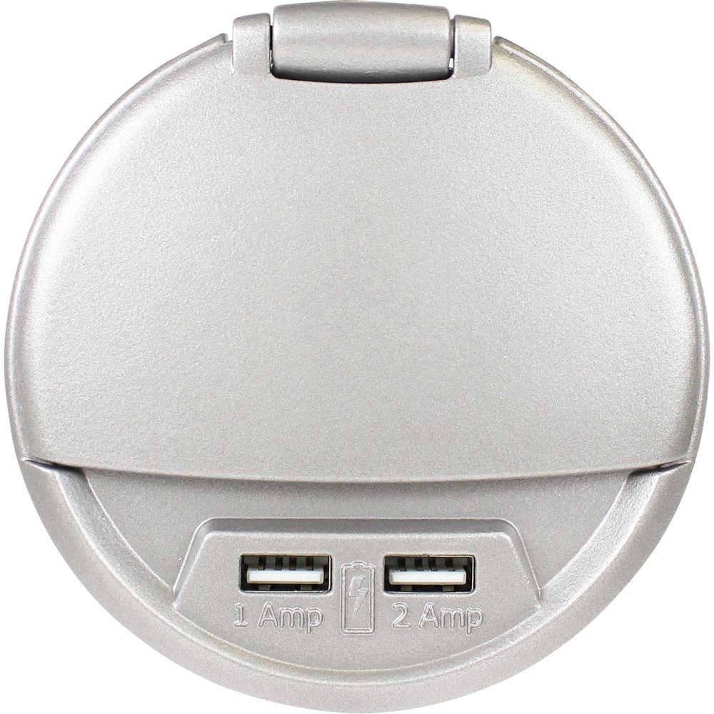 FSR Charging Table Box with AC Outlet & Two USB Ports