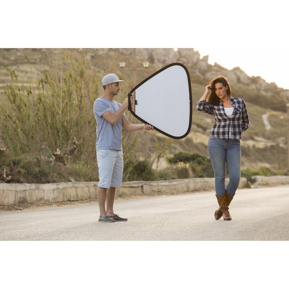 Lastolite TriGrip Reflector, Sunfire Silver - 30"