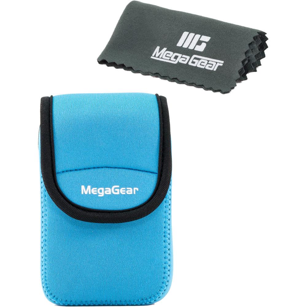 MegaGear Ultra-Light Neoprene Camera Case for Canon PowerShot G7 X G7 X Mark II, Nikon COOLPIX AW130, S9900, and Olympus STYLUS XZ-2