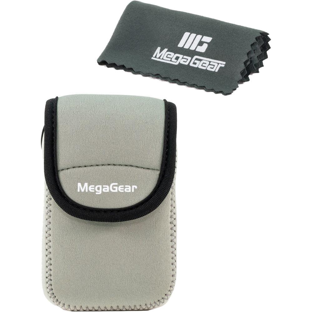 MegaGear Ultra-Light Neoprene Camera Case for Canon PowerShot G7 X G7 X Mark II, Nikon COOLPIX AW130, S9900, and Olympus STYLUS XZ-2