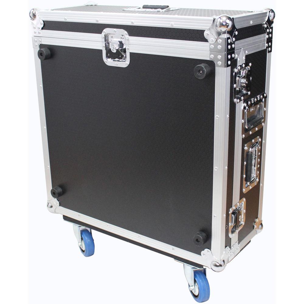 ProX Heavy-Duty Flight Case with Doghouse and Wheels for Yamaha TF5 Studio Mixer Console