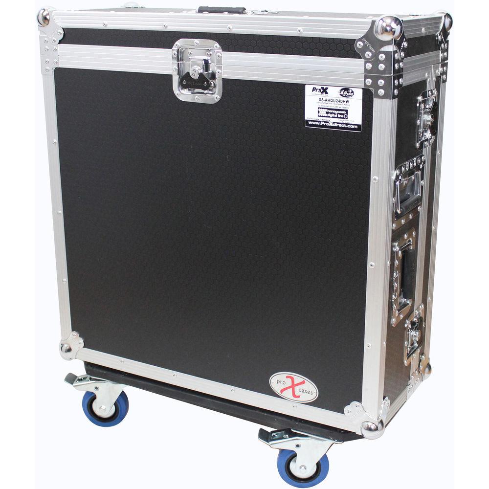 ProX Heavy-Duty Flight Case with Doghouse and Wheels for Yamaha TF5 Studio Mixer Console