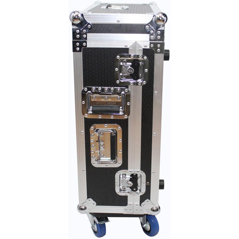 ProX Heavy-Duty Flight Case with Doghouse and Wheels for Yamaha TF5 Studio Mixer Console