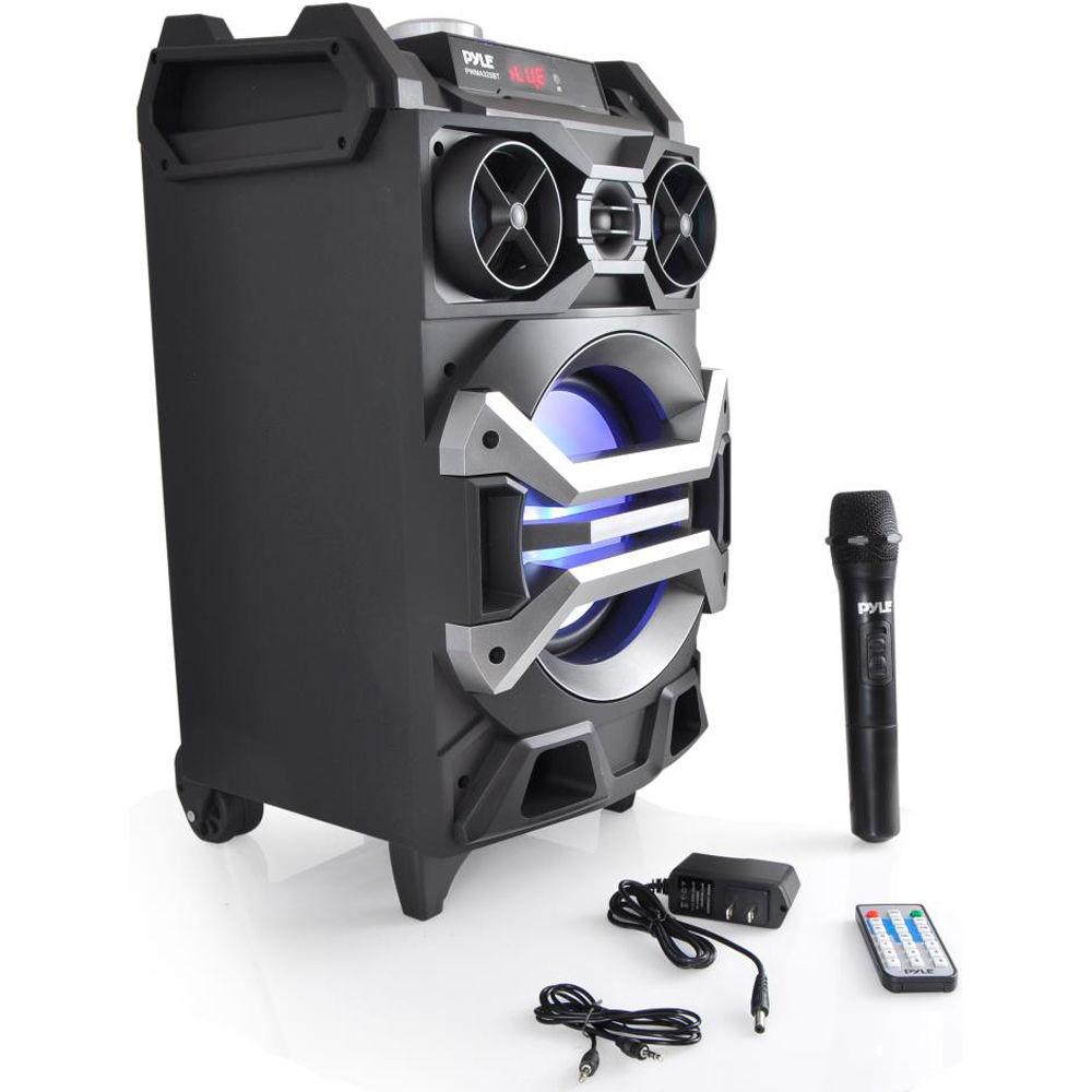 Pyle Pro Portable Bluetooth Karaoke Speaker System