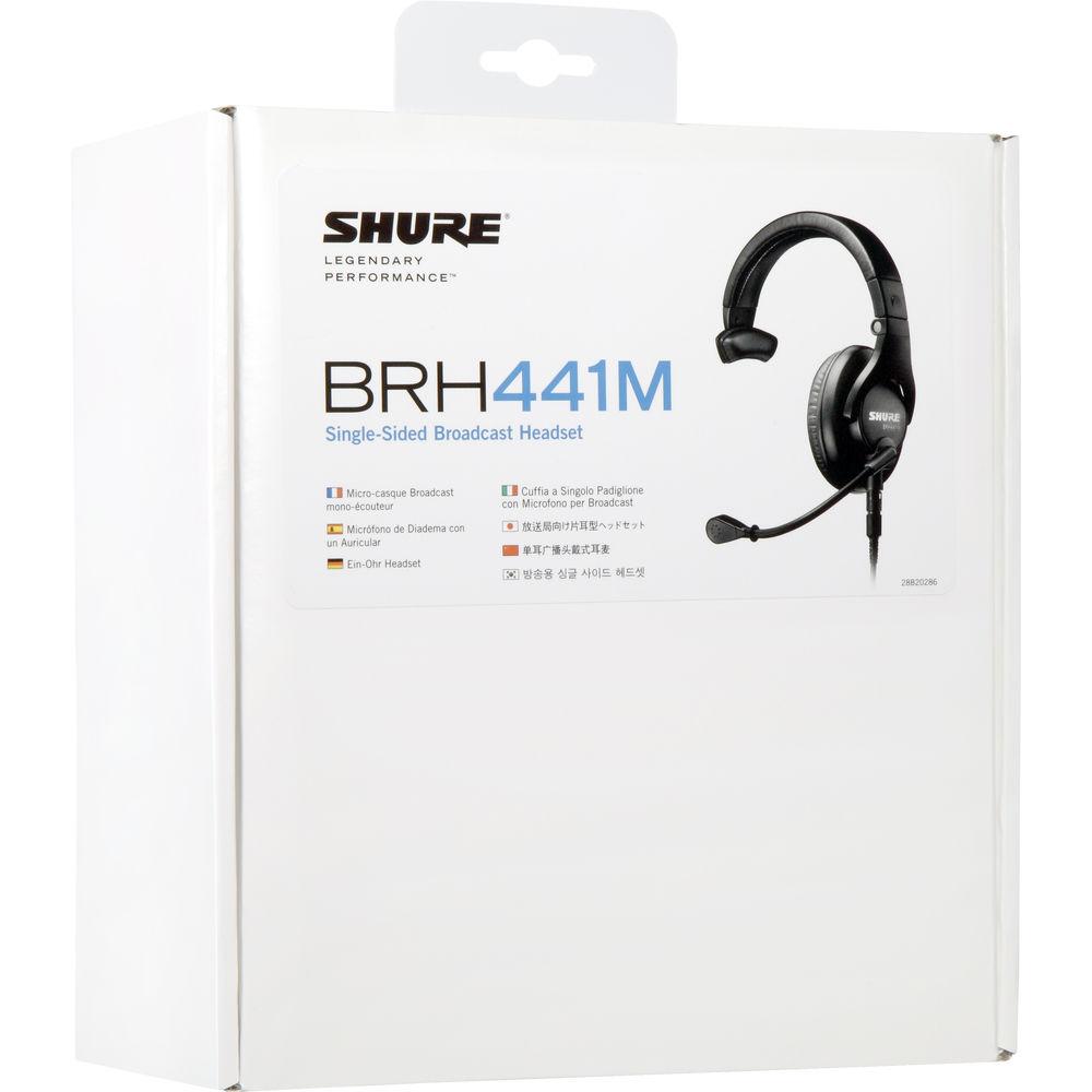 Shure Single-Sided Broadcast Headset
