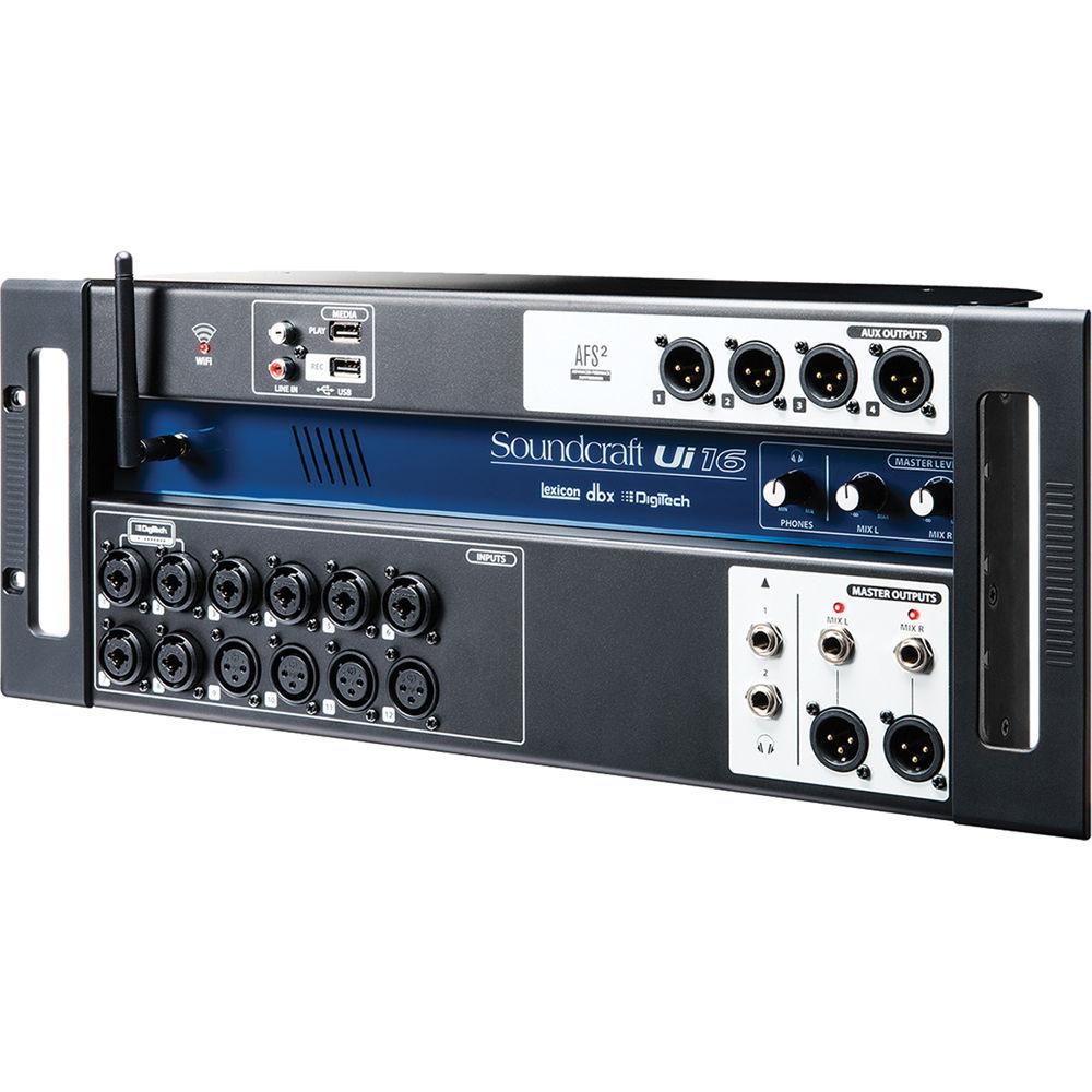 Soundcraft Ui16 16-Input Remote-Controlled Digital Mixer