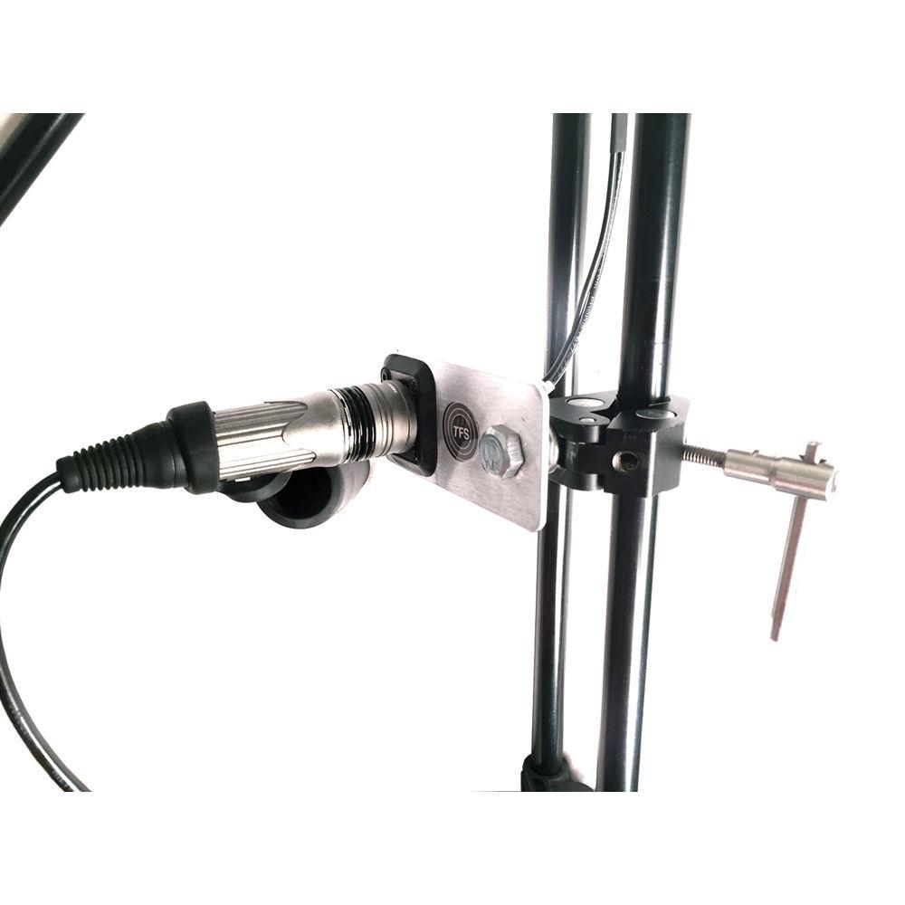 Tactical Fiber Systems Neutrik opticalCON Duo Cable Adapter with Tripod Clamp