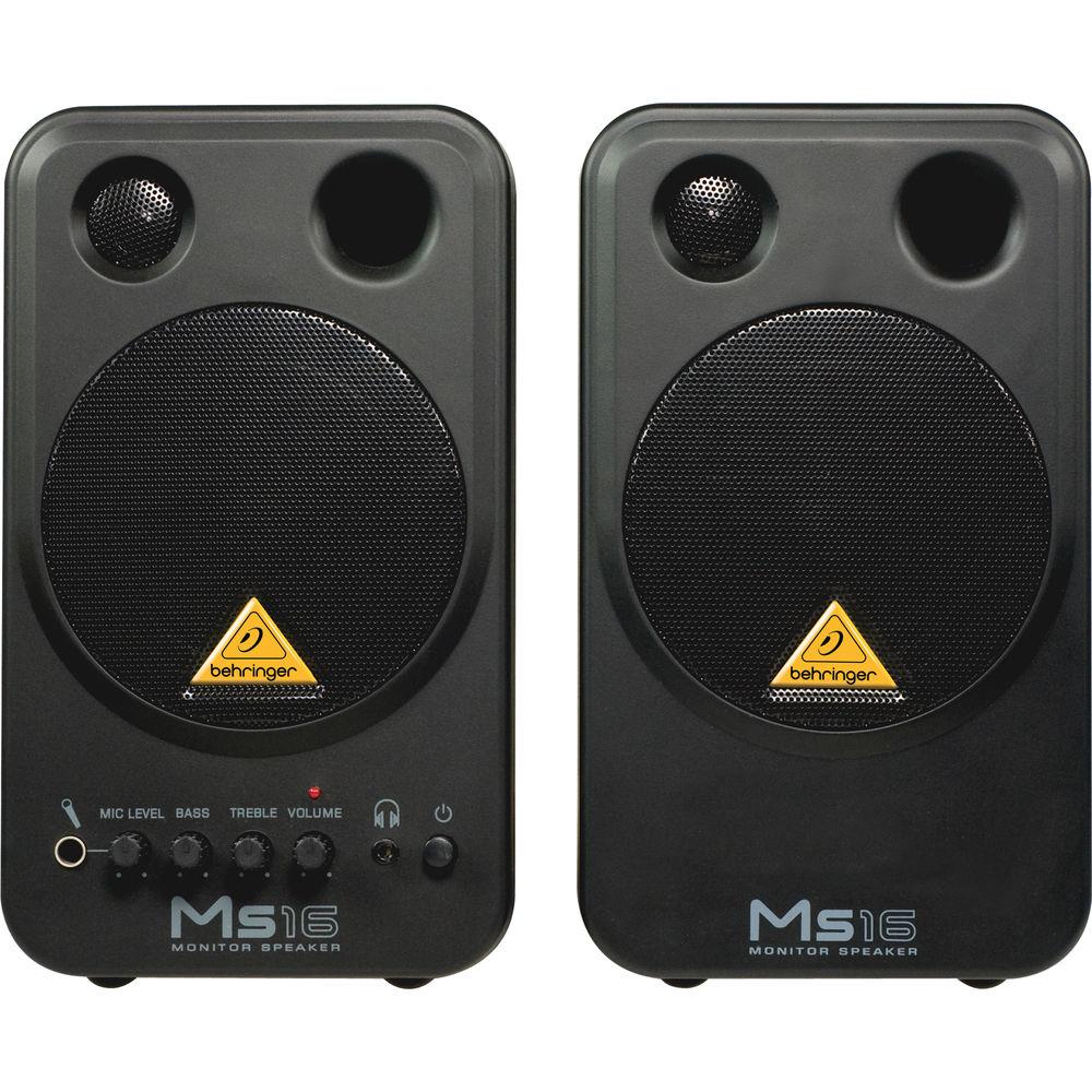 Behringer MS16 2-Way Active Nearfield Monitors