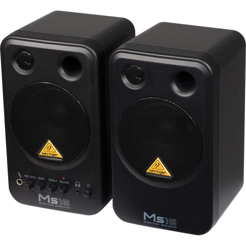 Behringer MS16 2-Way Active Nearfield Monitors