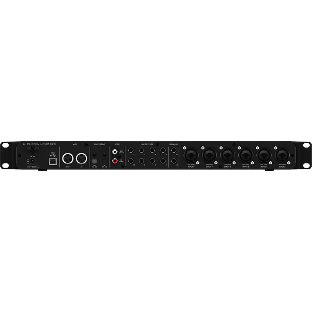 Behringer U-PHORIA UMC1820 - USB 2.0 Audio MIDI Interface