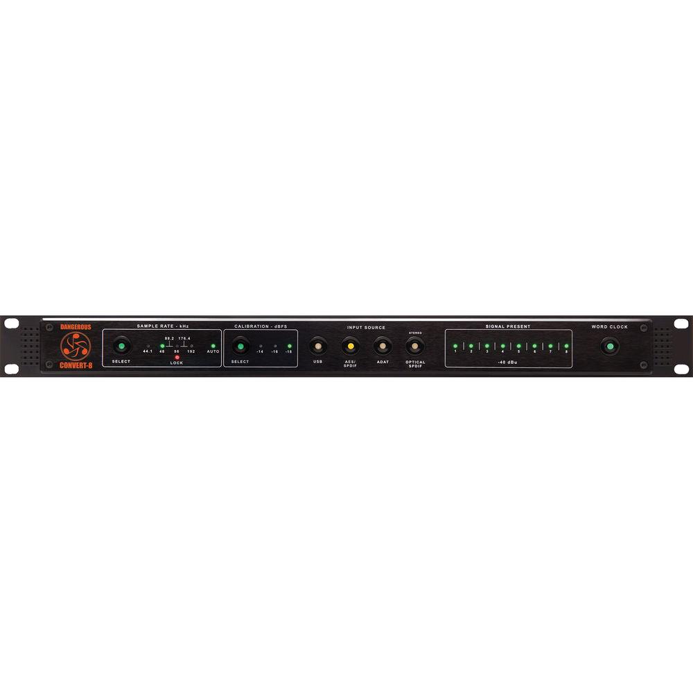 Dangerous Music CONVERT-8 - Eight-Channel Reference Grade Digital to Analog Converter