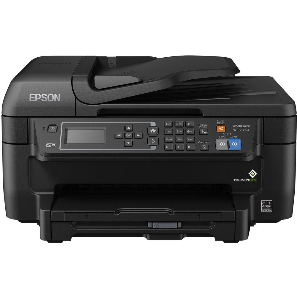 Epson WorkForce WF-2750 All-in-One Inkjet Printer