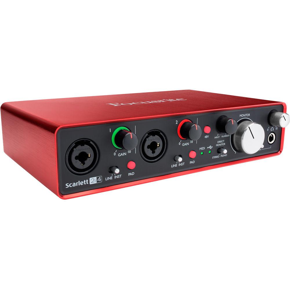 Focusrite Scarlett 2i4 USB Audio Interface