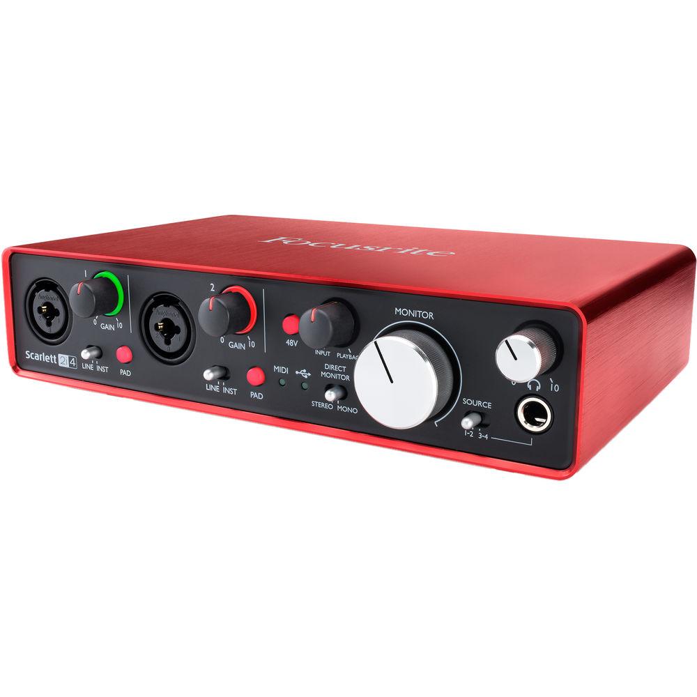 Focusrite Scarlett 2i4 USB Audio Interface