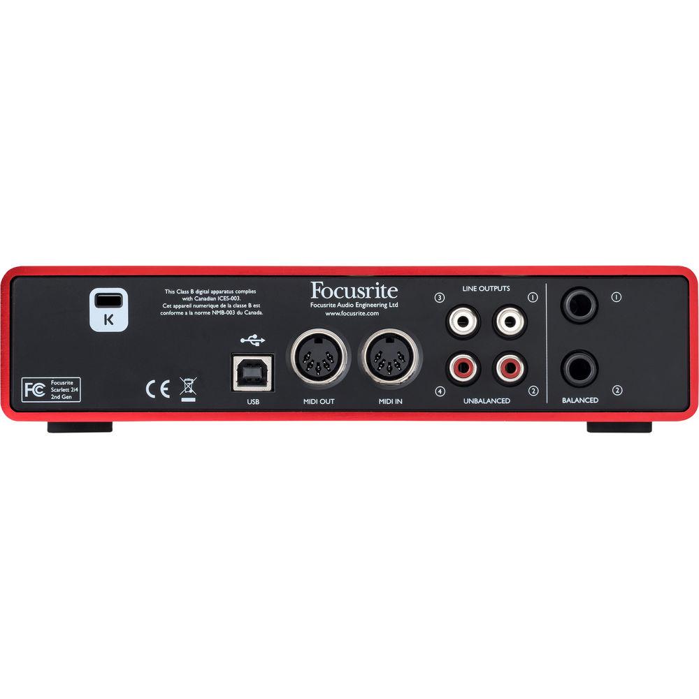 Focusrite Scarlett 2i4 USB Audio Interface