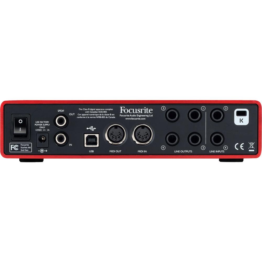 Focusrite Scarlett 6i6 USB Audio Interface