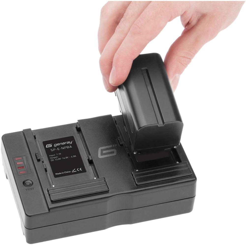 Genaray SpectroLED Essential Sony NP Battery Adapter for V-Mount Devices