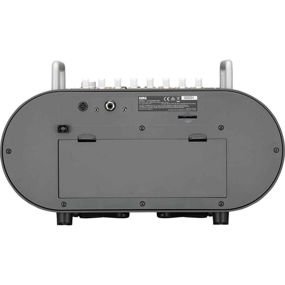 Korg STAGEMAN 80 Rhythm Machine and PA System