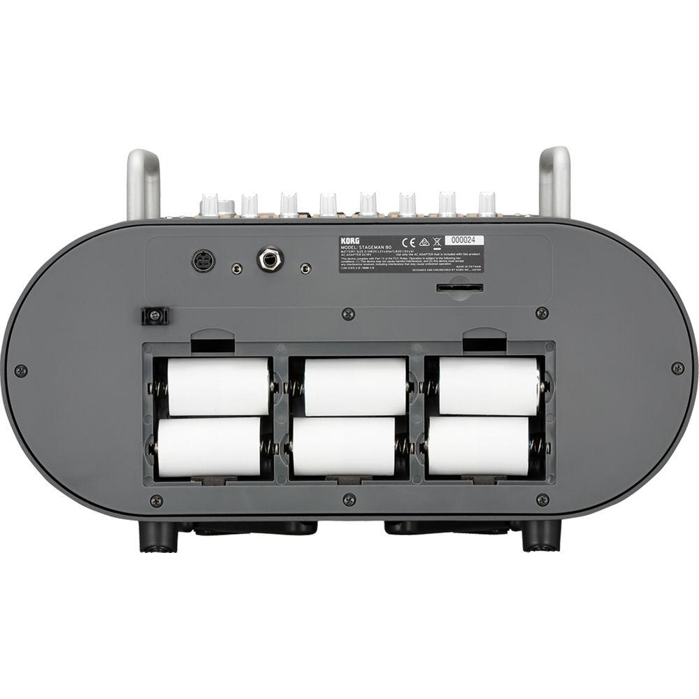 Korg STAGEMAN 80 Rhythm Machine and PA System