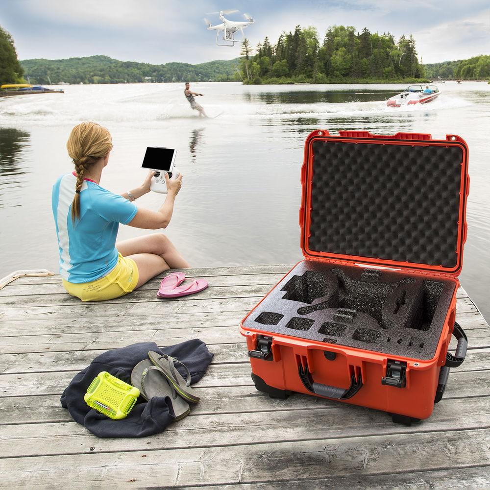 Nanuk 950 Waterproof Hard Case with Wheels for DJI Phantom 4 4 Pro 4 Pro & Phantom 3