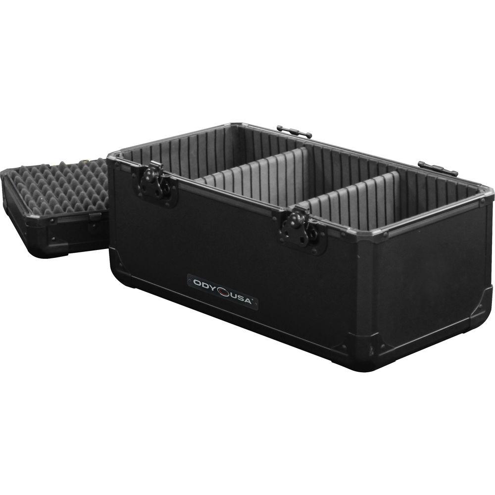 Odyssey Innovative Designs Black Krom K45120BL 7" Vinyl Utility Case
