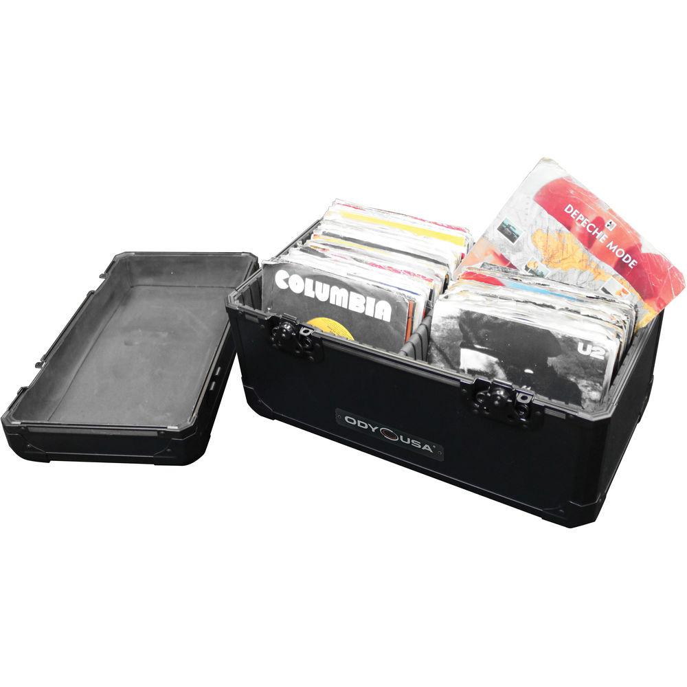 Odyssey Innovative Designs Black Krom K45120BL 7" Vinyl Utility Case