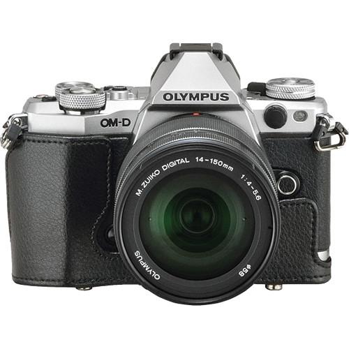 Olympus CS46 Leather Cover and Body Jacket for OM-D E-M5 Mark-II Camera