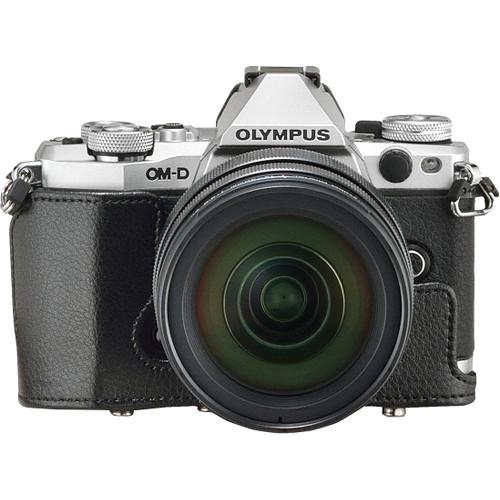 Olympus CS46 Leather Cover and Body Jacket for OM-D E-M5 Mark-II Camera