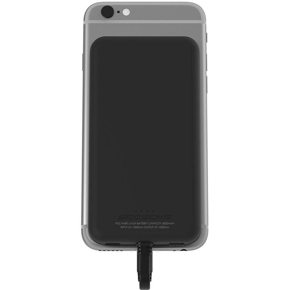 Scosche MagicMount PowerBank Lightning 4000mAh Battery Pack