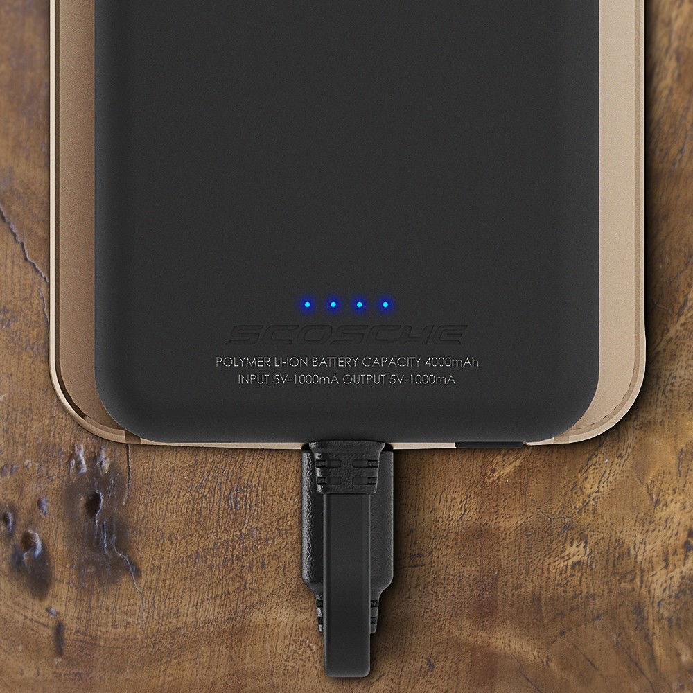 Scosche MagicMount PowerBank Micro-USB 4000mAh Battery Pack