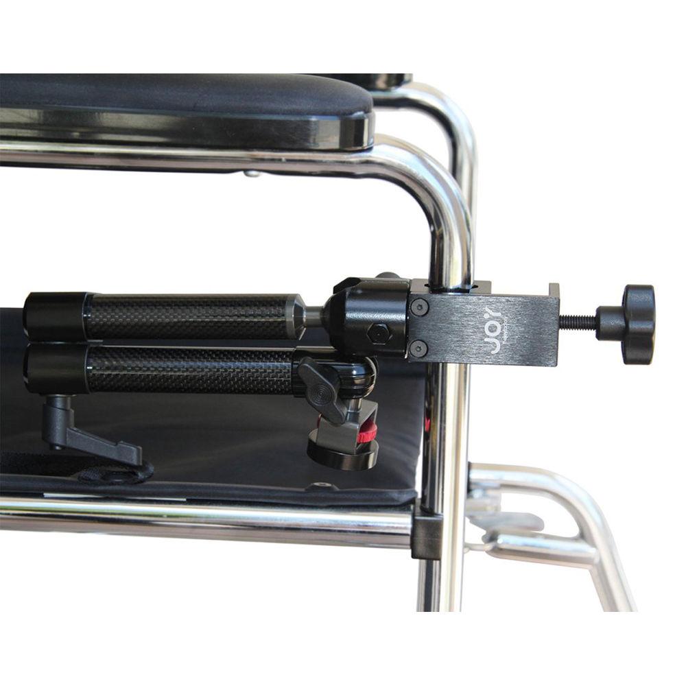 The Joy Factory MagConnect Carbon Fiber Wheelchair Mount for iPad Pro