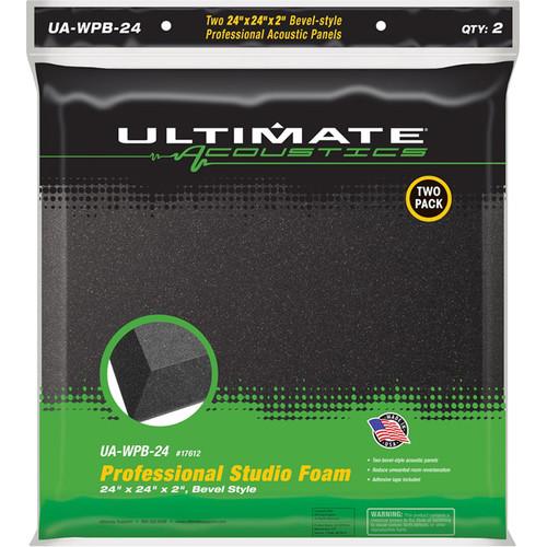 Ultimate Acoustics 24 x 24 x 2" Bevel Acoustic Panels