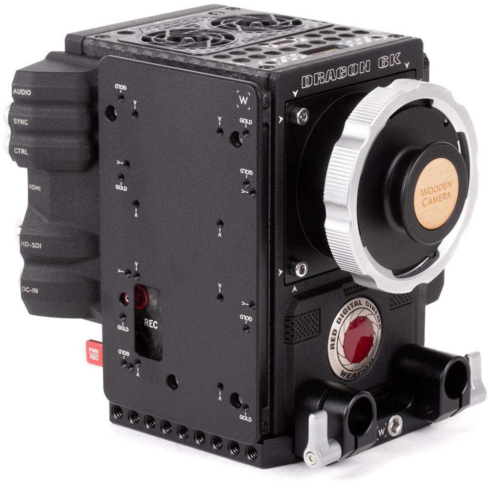 Wooden Camera Gimbal Battery Bracket for RED Weapon Scarlet Weapon Raven Cameras