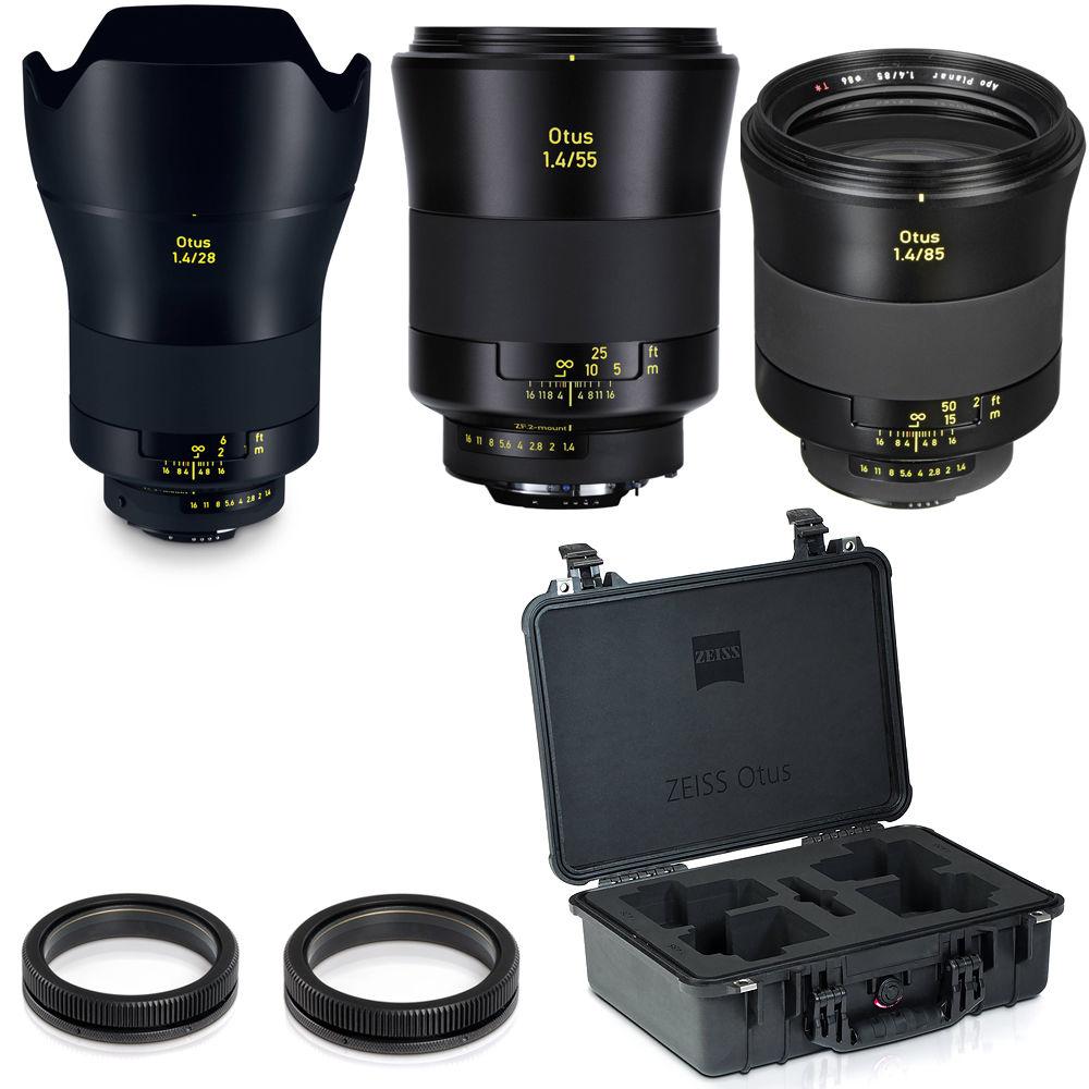ZEISS Otus ZF.2 3-Lens Bundle for Nikon F