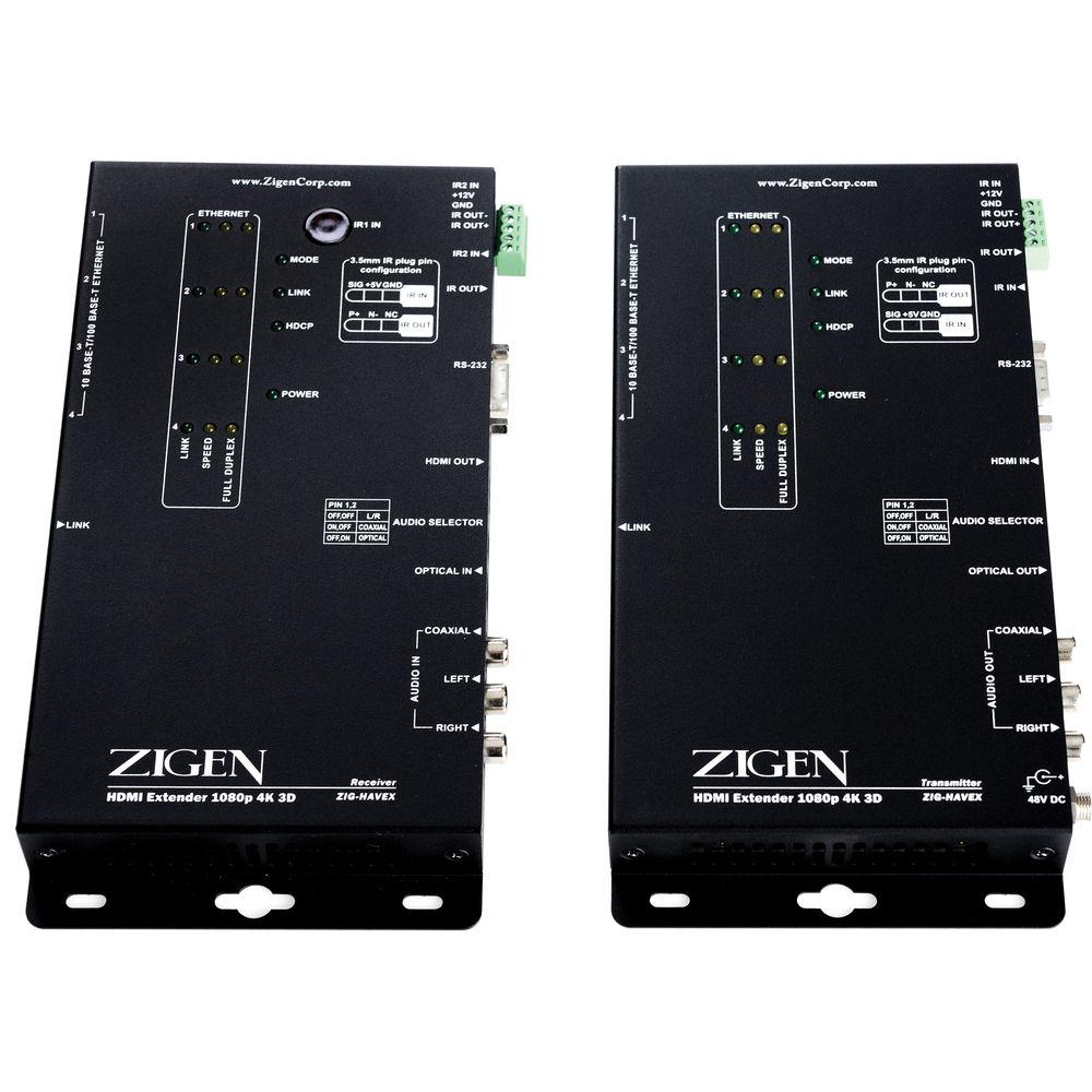 Zigen ZIG-HAVEX HDbaseT HDMI Extender Kit